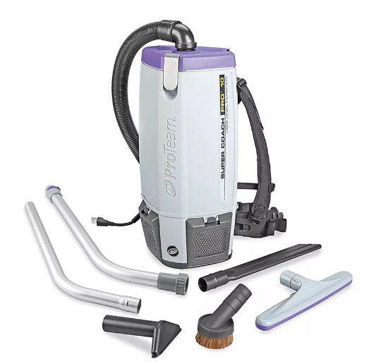 ProTeam® Industrial Backpack Vacuum - 10 Quart